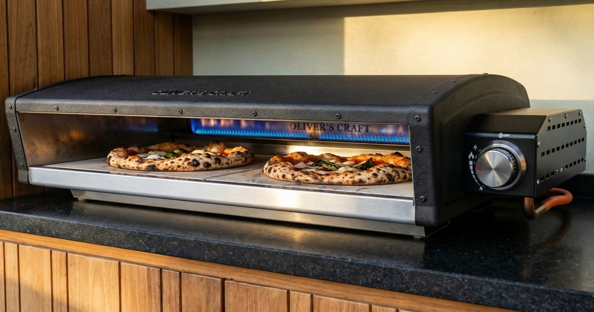 InfernoXL-Pro | 120 Pizzas/Hour | Professional Grade | Oliver's Craft