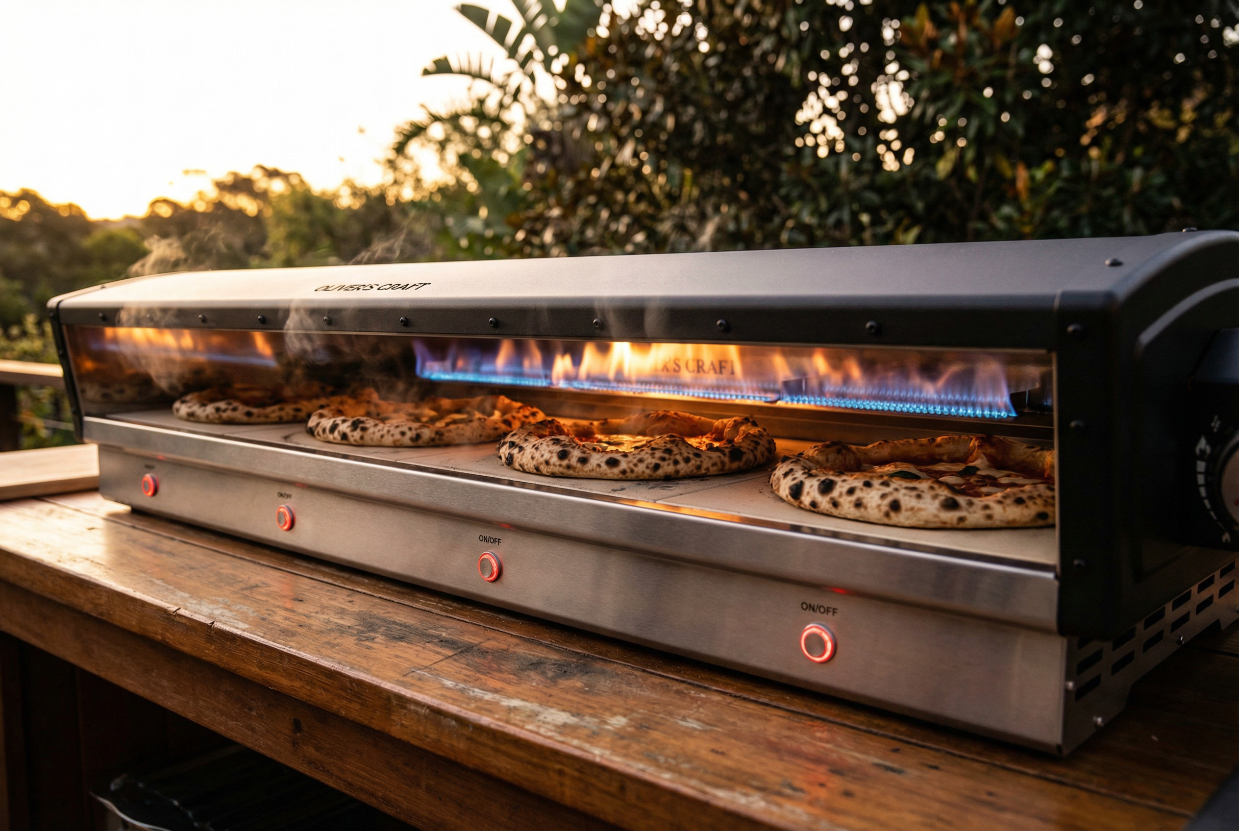 InfernoXL Commercial Pizza Oven | 120 Pizzas/Hour | Professional