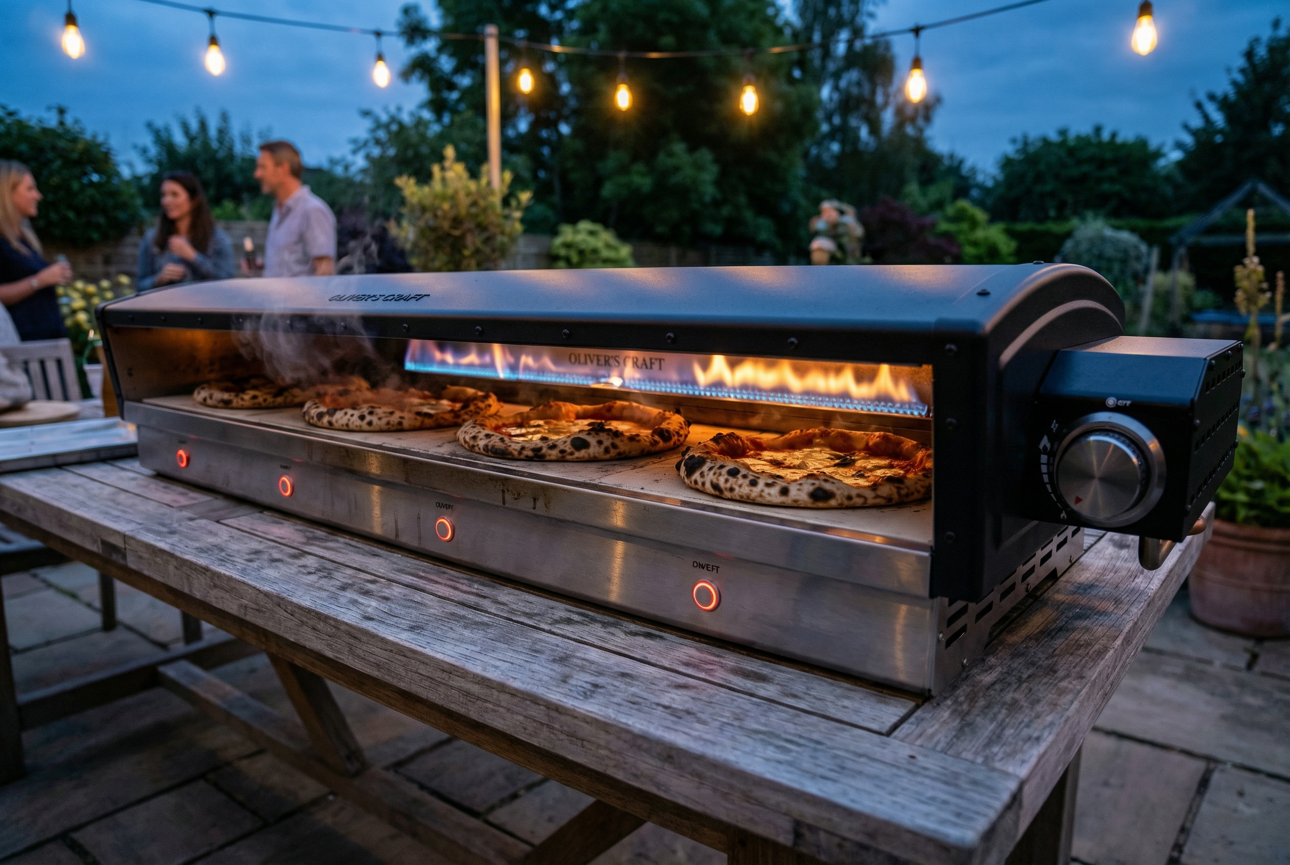 InfernoXL Commercial Pizza Oven | 120 Pizzas/Hour | Professional